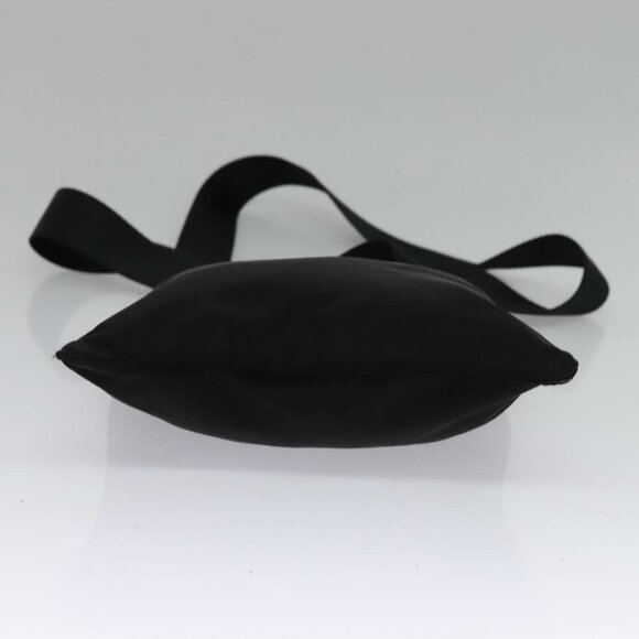 PRADA Shoulder Bag Nylon Black Silver Auth ep9765 - Picture 6 of 16